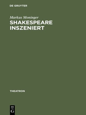 cover image of Shakespeare inszeniert